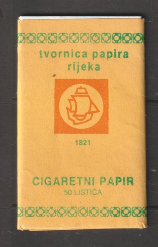 Yugoslavia Revenue Stamp Fiscal Fiscaux Tax on Cigarette Cigarettes Paper - Picture 2 of 2