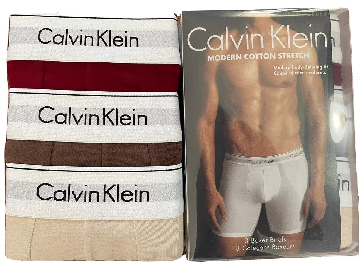 Men's Calvin Klein 3-pack Cotton Stretch Briefs