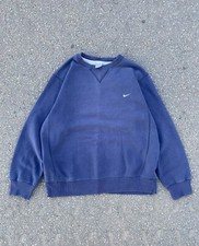 nike vintage sweatshirt distressed Sz L