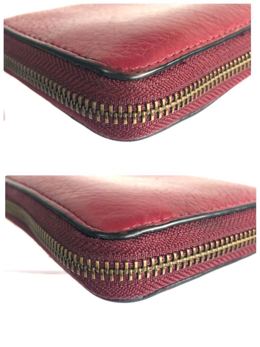財布・小物その他 MARC JACOBS Woman Wallet Red 2S5SMP016S01 101 MARC BY MARC JACOBS Authentic Women Wallet Round Zipper