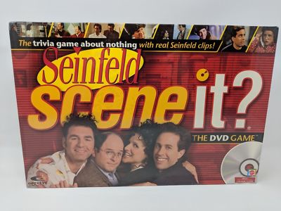 Seinfeld Scene It? DVD 2008 Trivia Game about Nothing Real Seinfeld Clips