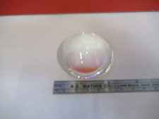 OPTICAL LARGE BI CONVEX GLASS LENS OPTICS AS PICTURED 13-FT-10