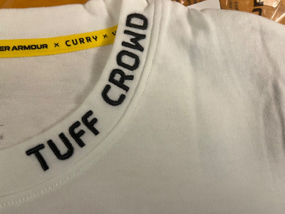 Under Armour Stephen Curry x TUFF CROWD Long Sleeve Shirt Mens S