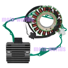 Stator Coil＆Rectifier Regulator+Gasket for Yamaha XVS1100A V-Star Classic 2003