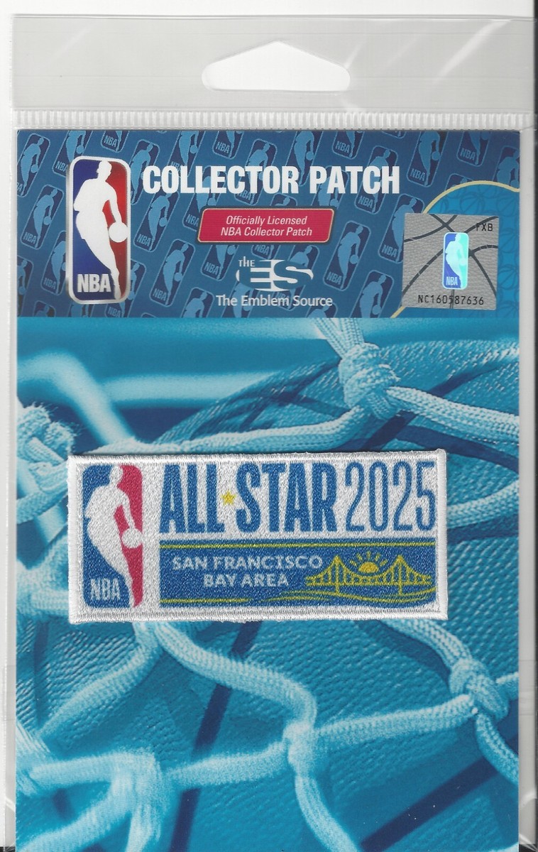 2025 NBA All Star Game Patch Warriors Official Jersey Logo 3