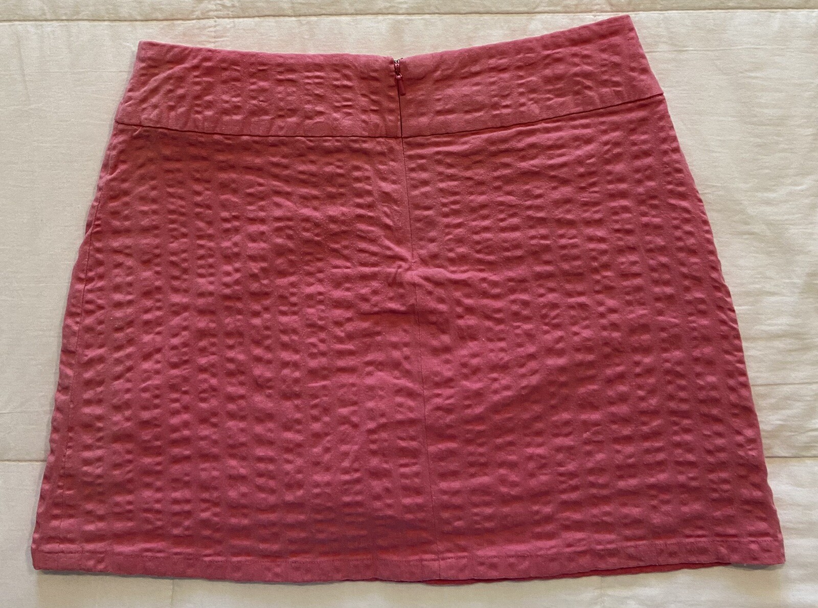 LILLY PULITZER Size 4 Pink Solid Basic Cotton Ski… - image 2