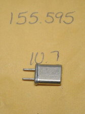 Vintage Scanner Radio Crystal - 155.595 MHz / 10.7 iF / HC-25/U