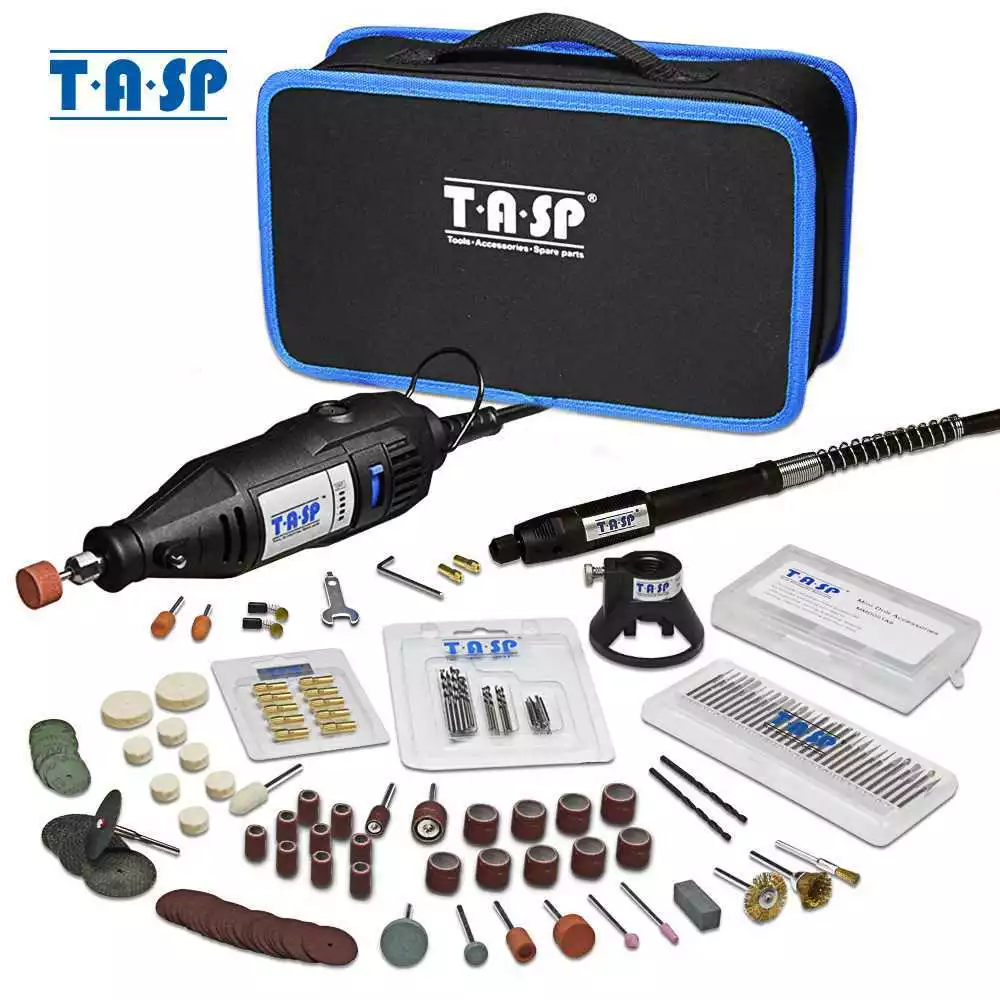 175PC TASP Drill-Engraver-Kit Accessories Rotary-Tool-Set Dremel Mini Drill  220V