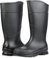 Rubber Fishing Hunting Waterproof PVC Work Mud CHORE MENS BOOTS Plain Soft Toe