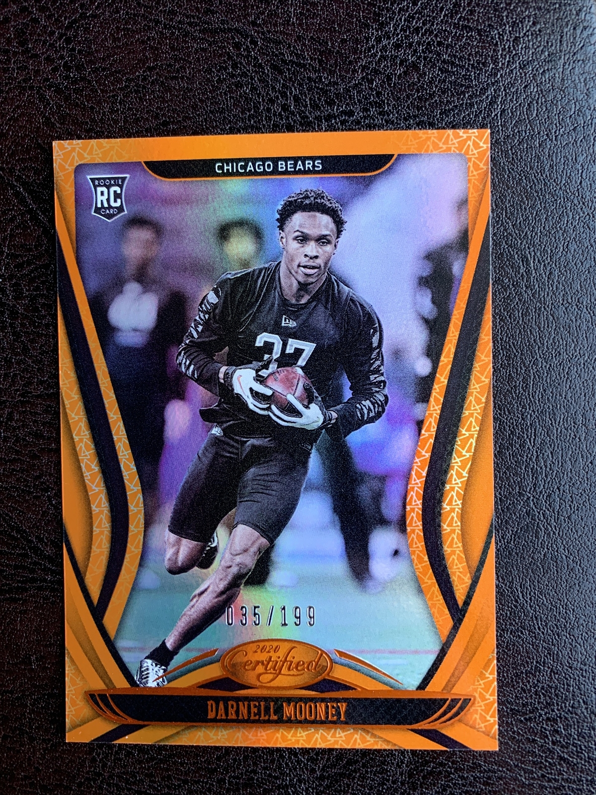 Darnell Mooney Rookie 2020 Certified Orange /199