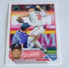 2023 Topps Series 1 Vaughn Grissom Rookie RC Card #275