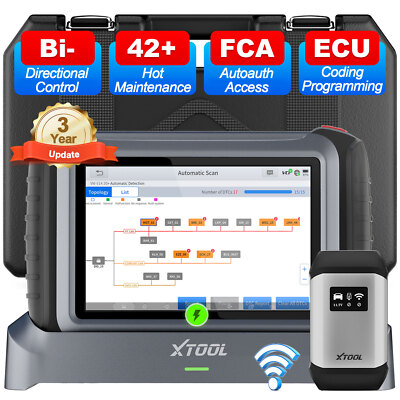 2025 XTOOL IP919 PRO Auto Car Full System Diagnostic Scanner Tool Key Coding FCA