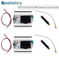 2 Sets 915MHz IPE to SMA Antenna ESP32 LoRa V3 Development Board SX1262 0.96"