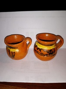 Two Small Decorative Containers