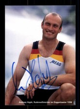 Andreas Hajek Autogrammkarte Original Signiert Rudern + A 176617