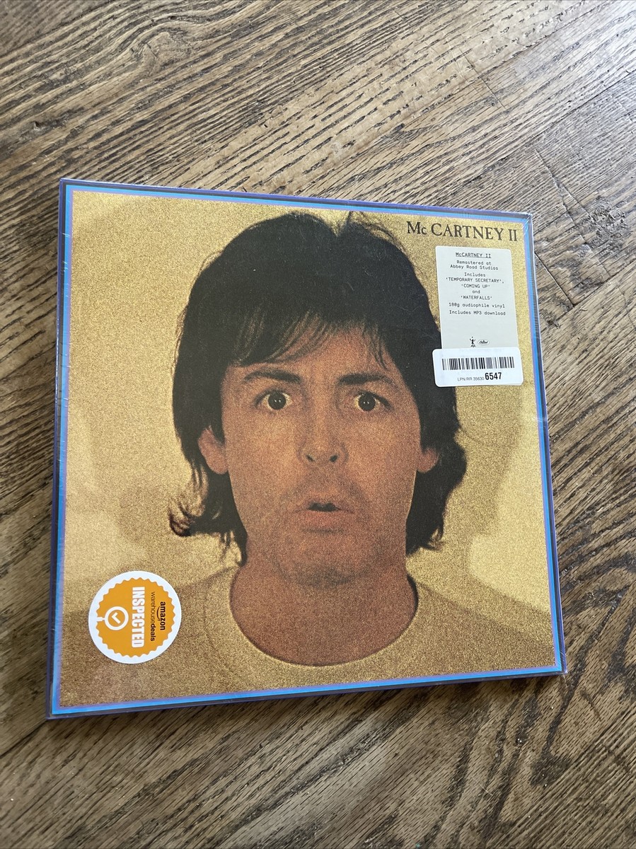 Paul McCartney MCCARTNEY II 180g Audiophile +MP3s Record LP