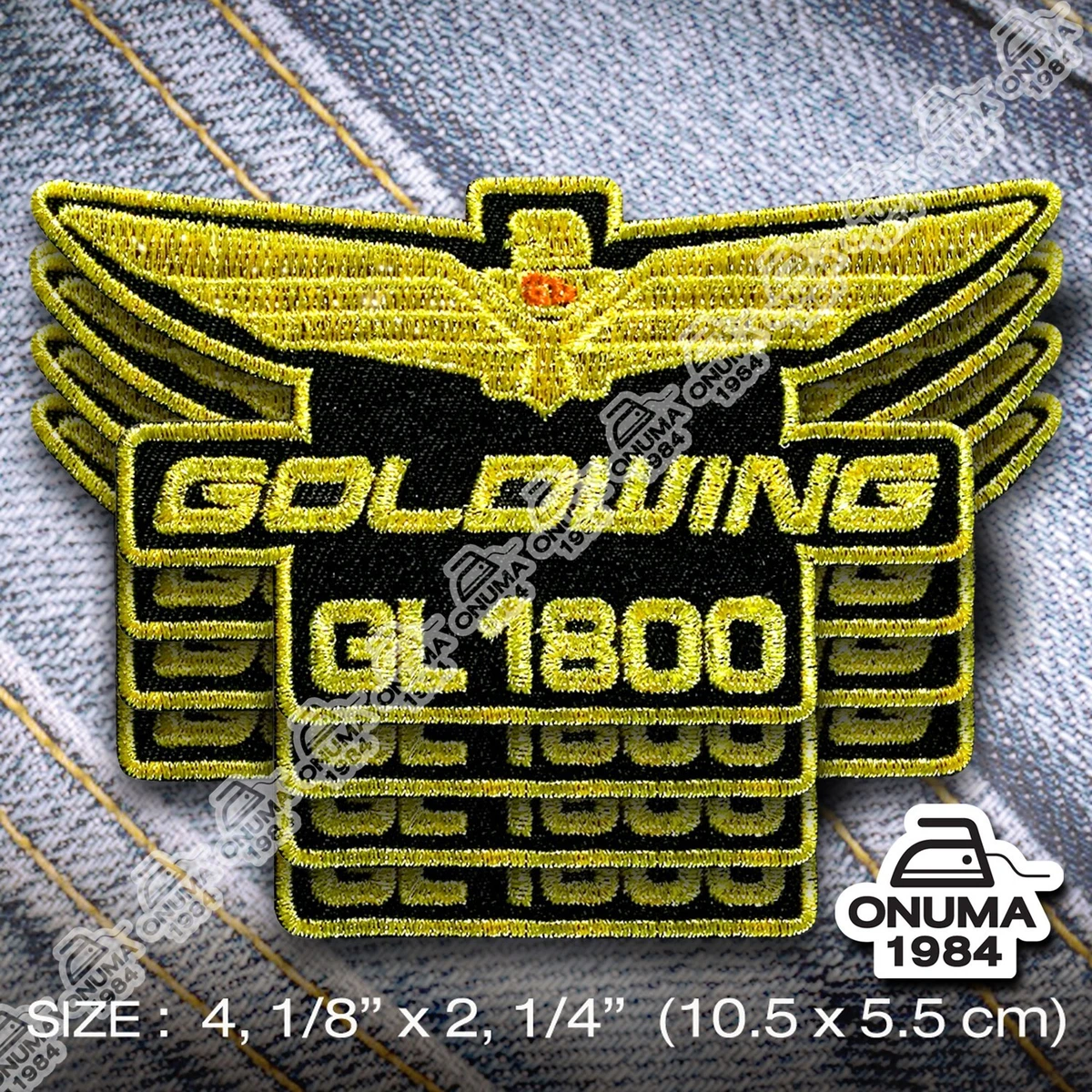 Honda goldwing jacket best sale patches
