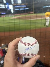 Jayden Stroman SIGNED BASEBALL ROMLB AUTOGRAPHED RAWLINGS *1ST RD?