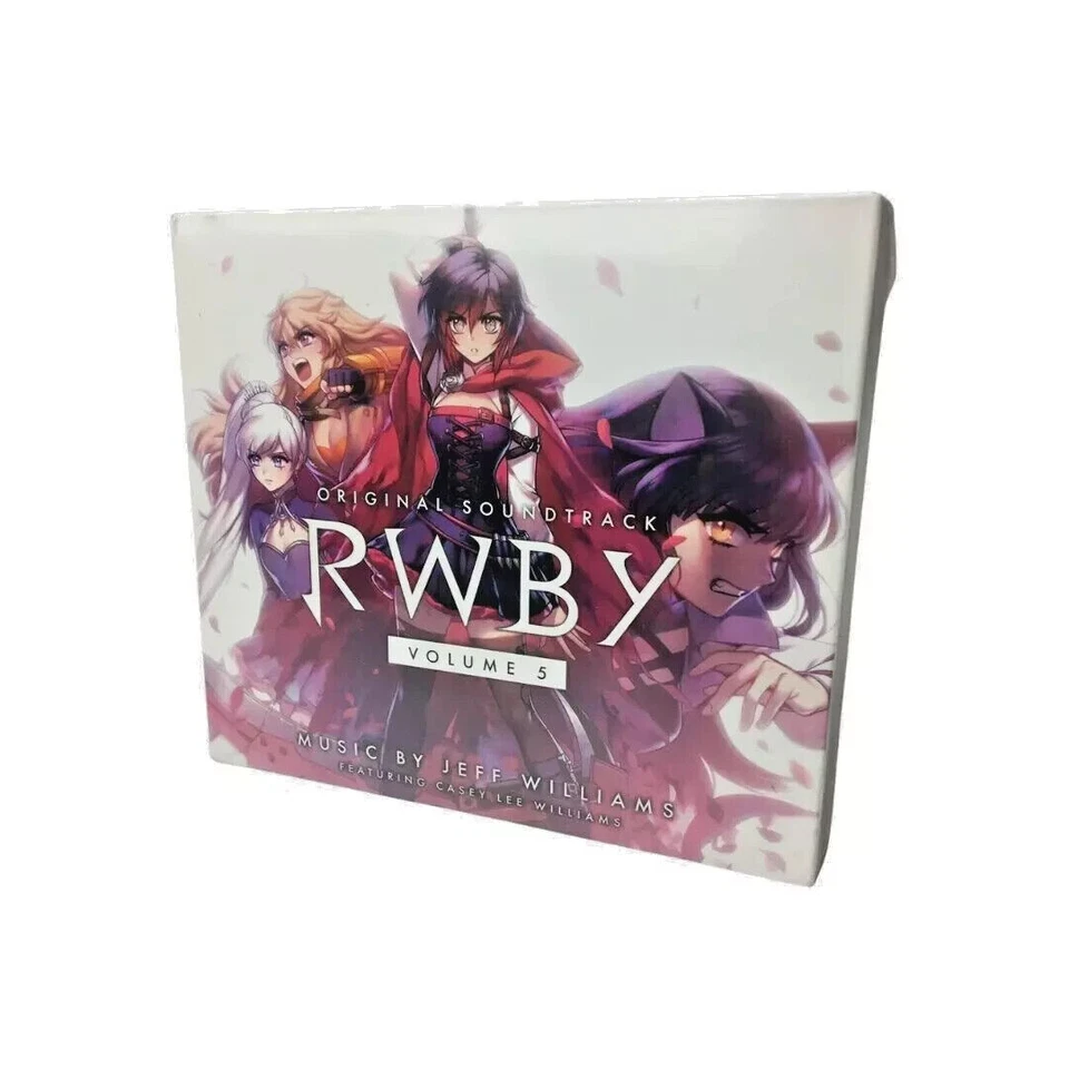 RWBY Volume 5 Soundtrack 2 Disc CD Set Epic Music by Rooster Teeth Brand New - Image 2 of 4