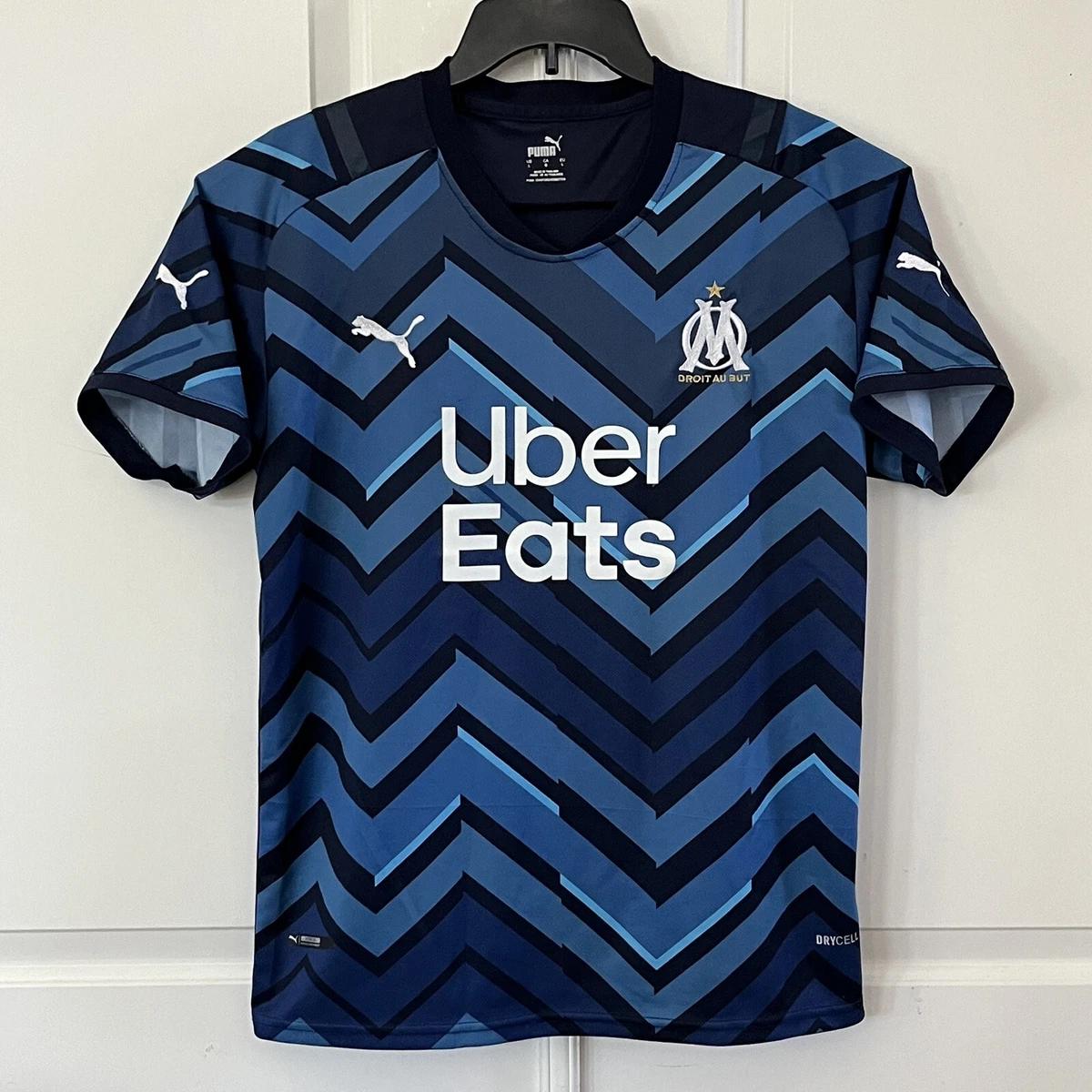 Olympique Marseille Blue International Club Soccer Fan Jerseys for