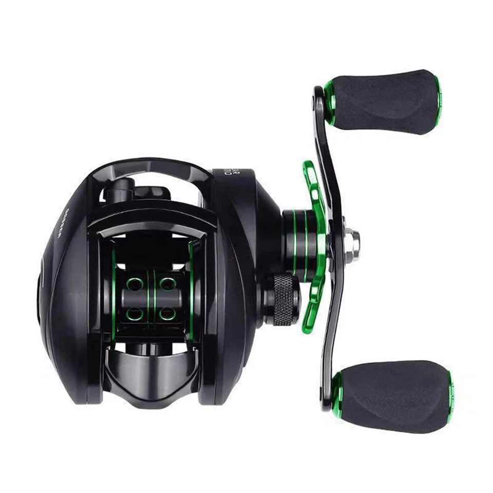 8KG Drag Baitcasting Reels Fishing Casting Reel With Magnetic Brake 8.1:1 12+1BB - image 2 of 4
