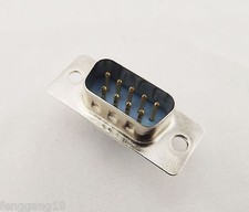DB9 RS232 D-SUB 9 Pin Male Plug Serial Solder Type PCB Connector Socket PC Use
