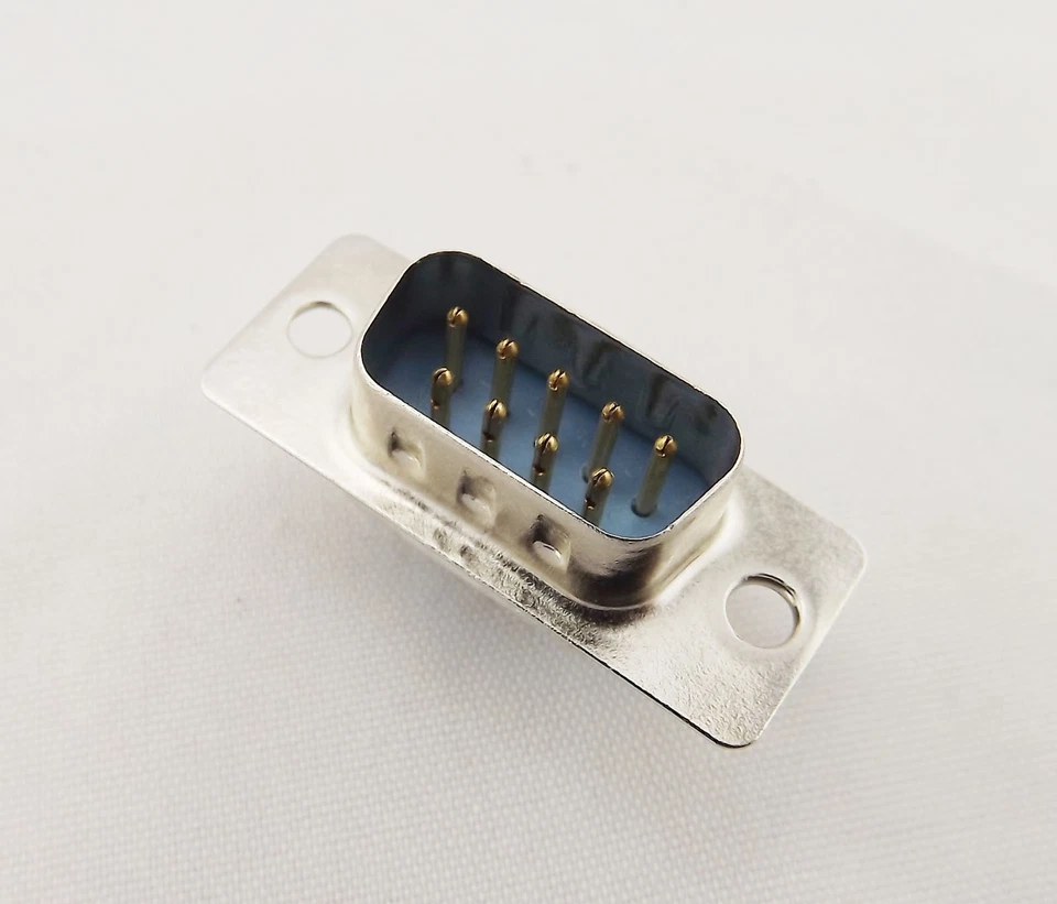 50x D-SUB DB9 9 Pin Male Plug PCB RS232 Serial Solder Connector Socket PC Use - Image 4 of 4