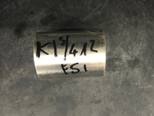 stainless steel bar 1 3/4" dia x 2 inches long marine grade f51/duplex