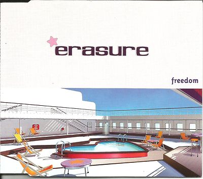 ERASURE Freedom w/ ACOUSTIC & UNRELEASED TRK Europe CD Single SEALED USA seller