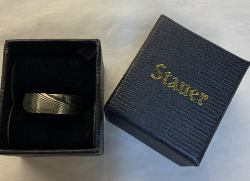 Stauer Acadia Wood Stainless Men's Ring Size 11 | eBay Australia