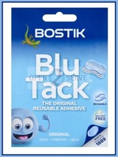 Blu Tack Original Multipurpose Reusable Adhesive Clean Safe & Easy Use Non-Toxic