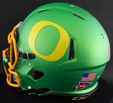 OREGON DUCKS NCAA Riddell Speed Full Size AUTHENTIC Football Helmet