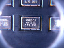 VECTRON VDUGCA-44.7360MHz VCXO 3.3V CMOS TTL 50ppm **NEW** Qty.5