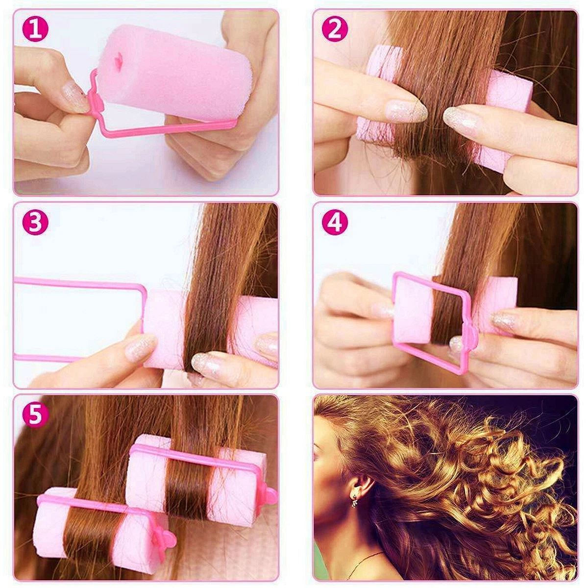 Leave sale in curlers