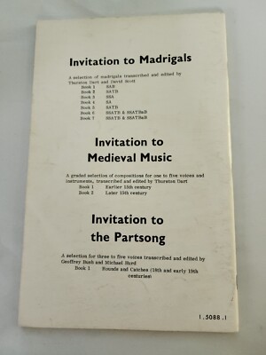 Invitation to Madrigals