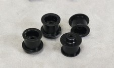 Pro-Trax  Delrin .250 Double-Flanged Rear Hubs - Viper V1  , Tomy, BSRT, Wizzard