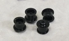 Pro-Trax™ Delrin .250 Double-Flanged Rear Hubs - Viper V1™, Tomy, BSRT, Wizzard