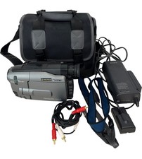 Sony Handycam Video8 Camcorder with Accessories and Bag Turns On NO TAPE