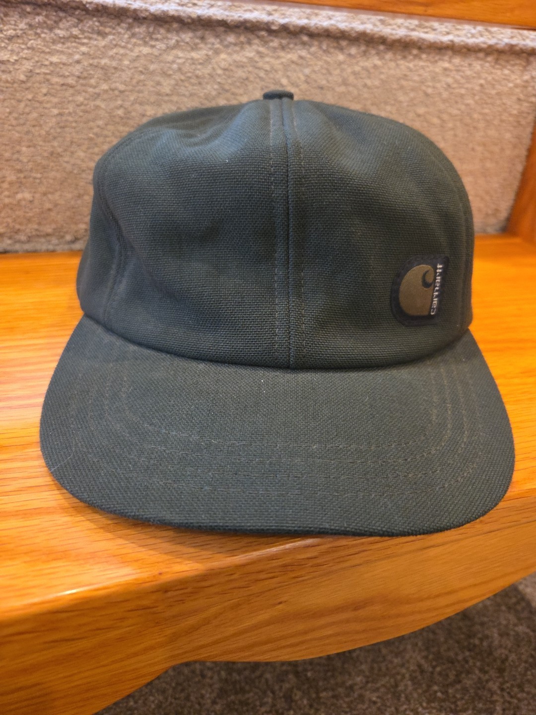 Vintage Carhartt Large Duck Hat With  Ear Flap Made In Usa
