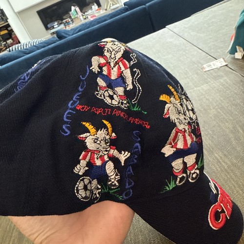 VTG 90s MEX Chivas Club Deportivo Guadalajara Sportswear Hat Cap - Picture 4 of 5