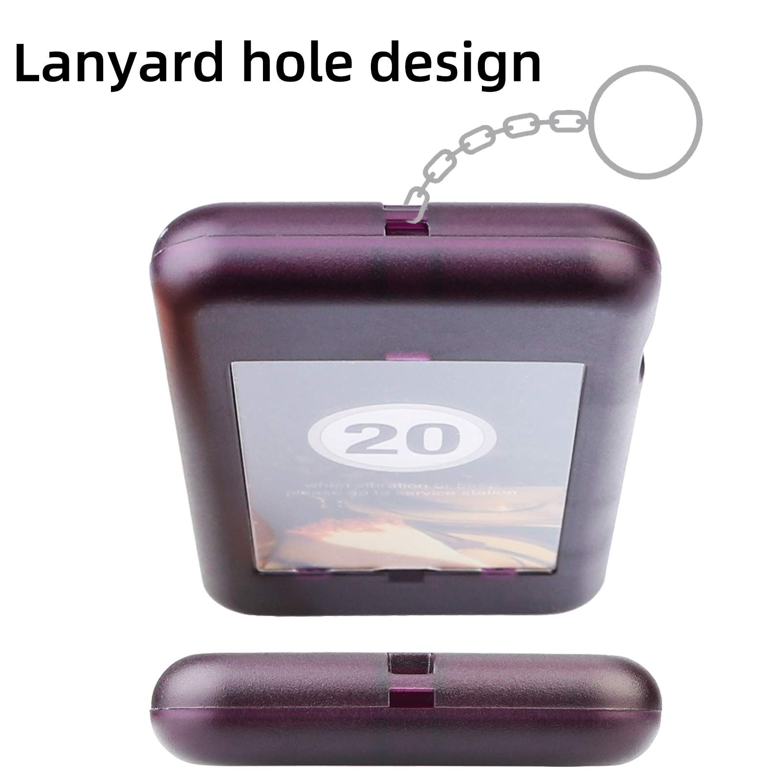 T111,T112,TD174 Single Buzzer,Lanyard Hole Design,3 Pompt Modes,Change Label ...