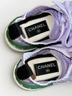 CHANEL⚡️Women's size 36 "G35549" 2022 Quilt knit lilac purple sneakers (US 6) — photo 3