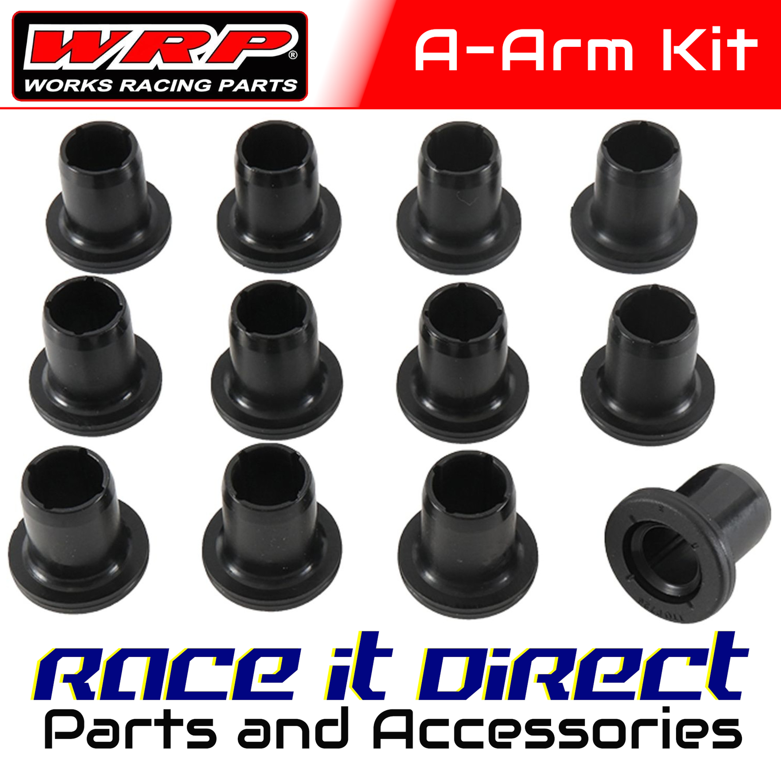 Rear Suspension Bushing Kit for replacing All Balls 50-1136 WRP
