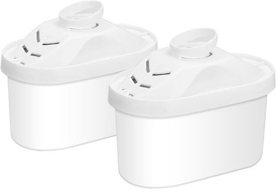 EHM SureFlow 2 Pack Filter Replacement Cartridge for Alkaline Water Pitcher