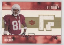 2003 Upper Deck Rookie Futures Gold 35/99 Anquan Boldin #RF-AB 0s23