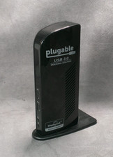 Plugable USB 3.0 Universal Laptop Docking Station Dual Monitor UD-3900