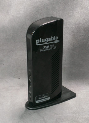 Plugable USB 3.0 Universal Laptop Docking Station Dual Monitor  UD-3900