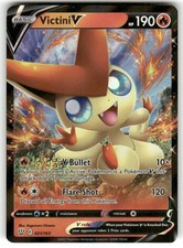 Victini V 021/163 Holo Ultra Rare Battle Styles Pokemon Near Mint