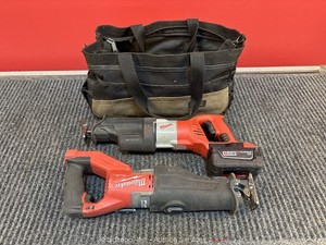 Milwaukie Blade 18v and 28v Saw Construction Cordless Hand Tool Cutter bidadoo
