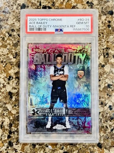 2025 Topps Chrome Ace Bailey Base (PSA 10)